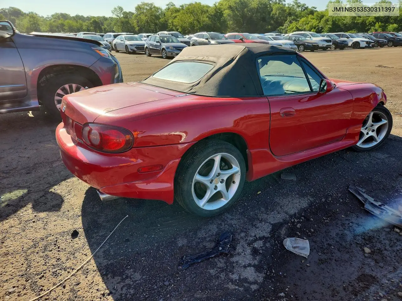 2003 Mazda Mx-5 Miata Base VIN: JM1NB353530311397 Lot: 54050766