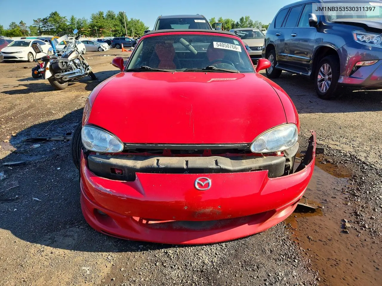 2003 Mazda Mx-5 Miata Base VIN: JM1NB353530311397 Lot: 54050766