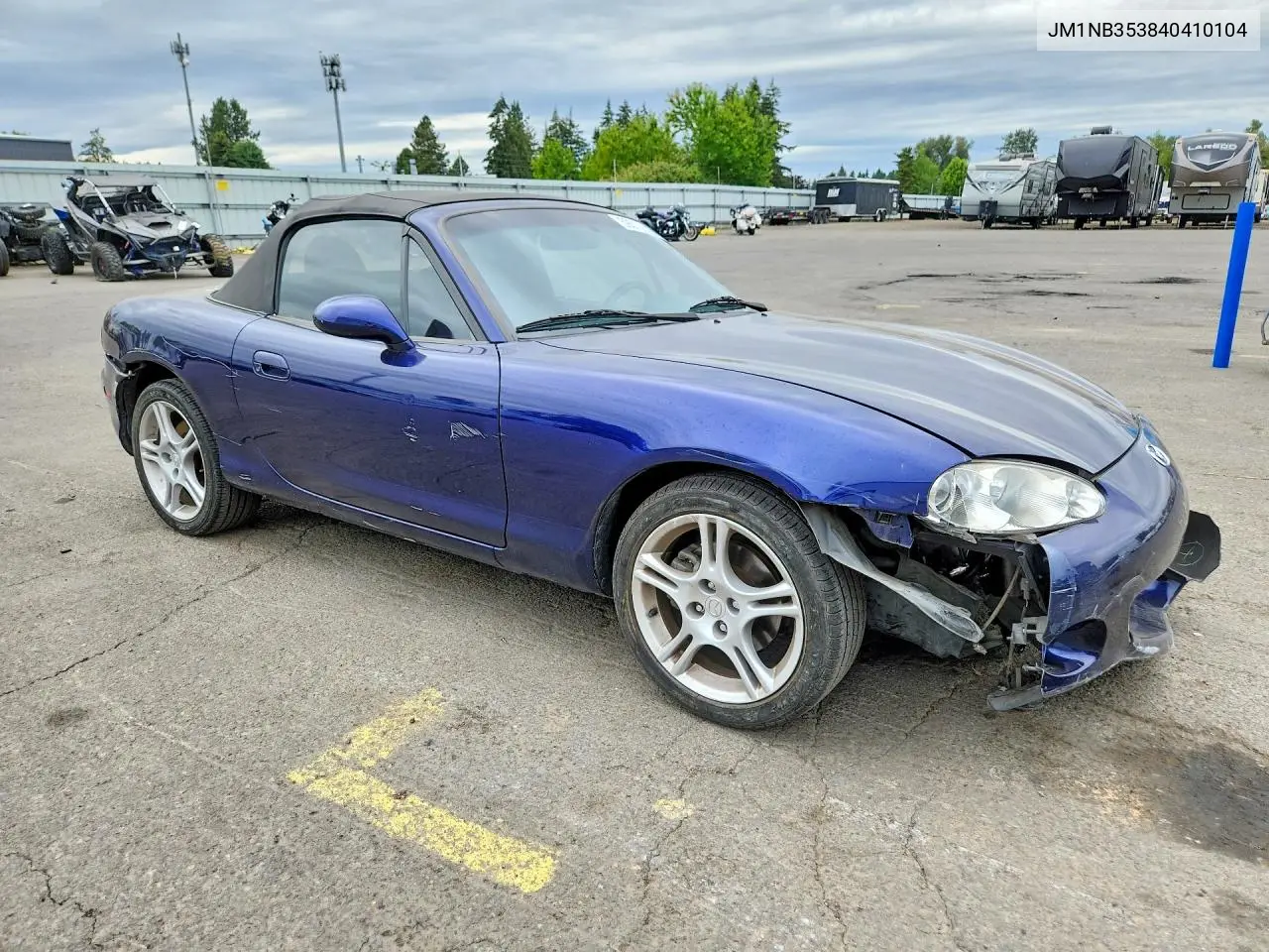 2004 Mazda Mx-5 Miata Base VIN: JM1NB353840410104 Lot: 59012206