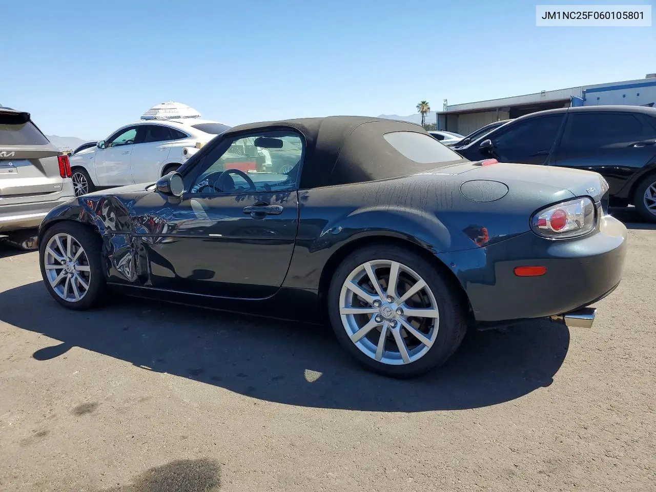 2006 Mazda Mx-5 Miata VIN: JM1NC25F060105801 Lot: 55079536