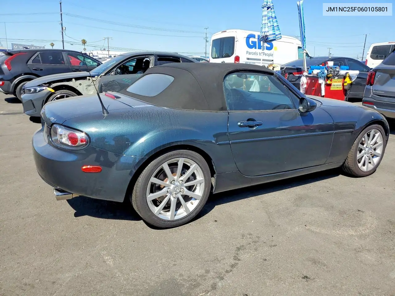 2006 Mazda Mx-5 Miata VIN: JM1NC25F060105801 Lot: 55079536