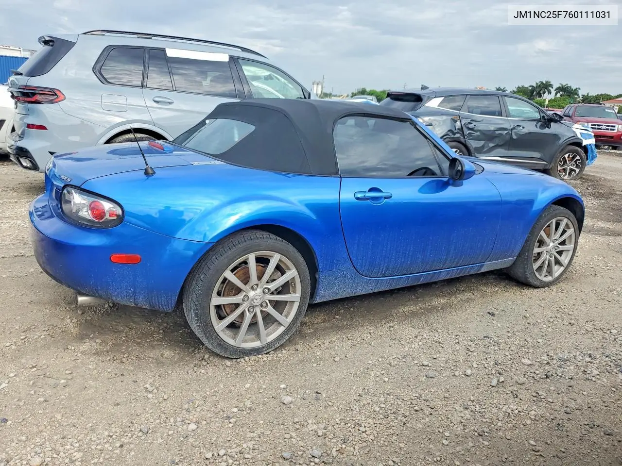 2006 Mazda Mx-5 Miata VIN: JM1NC25F760111031 Lot: 55103056