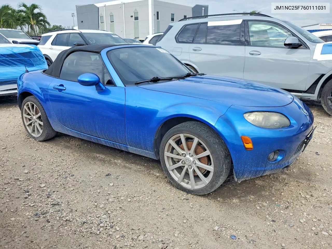 2006 Mazda Mx-5 Miata VIN: JM1NC25F760111031 Lot: 55103056