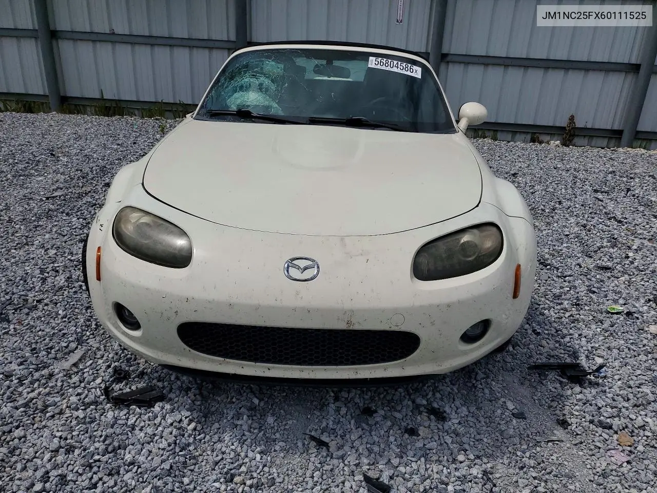 2006 Mazda Mx-5 Miata VIN: JM1NC25FX60111525 Lot: 56804586