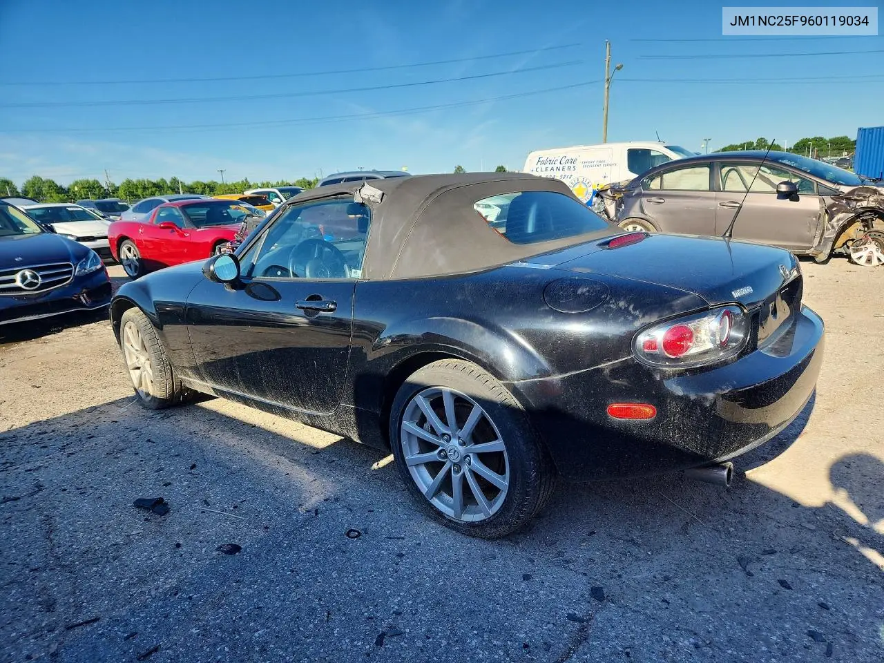 2006 Mazda Mx-5 Miata VIN: JM1NC25F960119034 Lot: 57442356