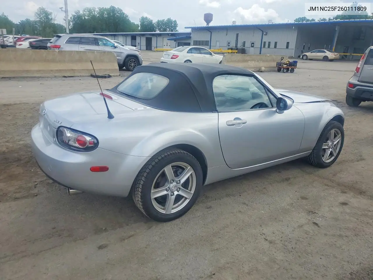 2006 Mazda Mx-5 Miata VIN: JM1NC25F260111809 Lot: 59848276