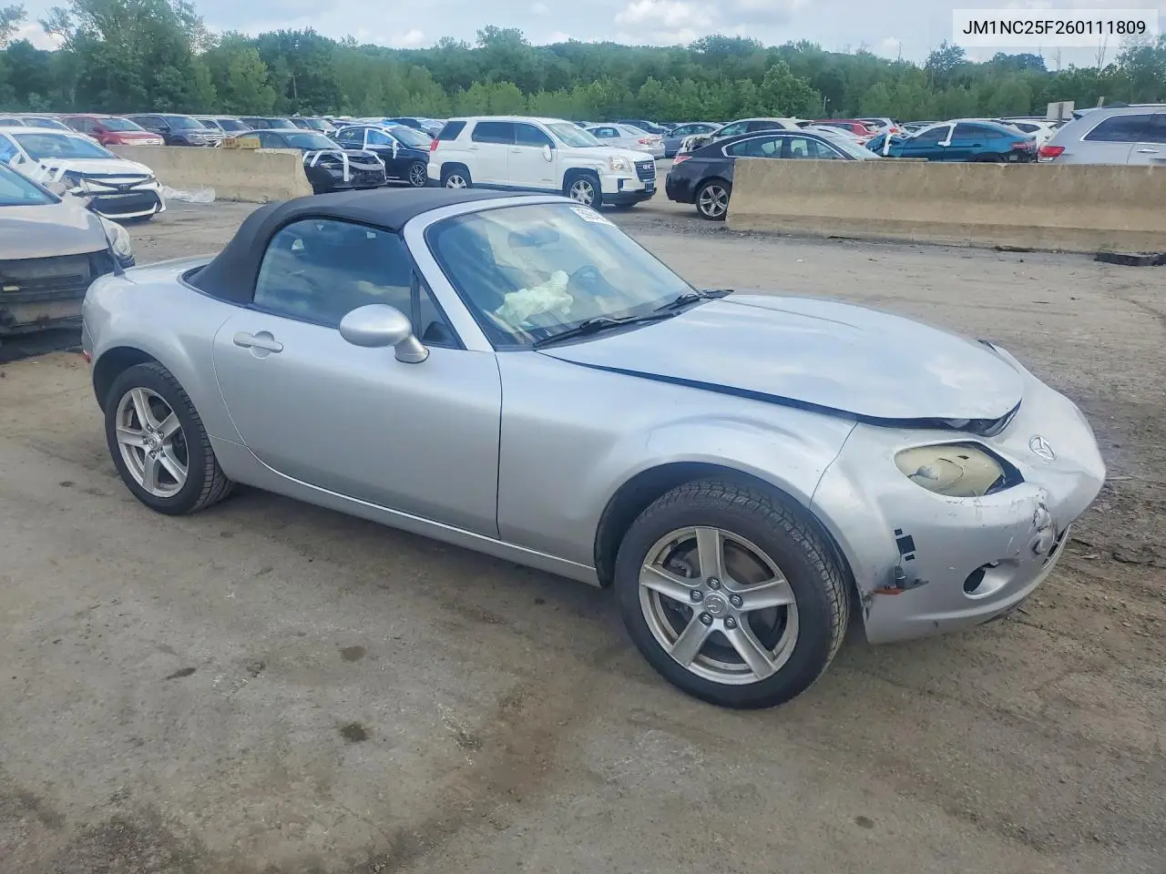 2006 Mazda Mx-5 Miata VIN: JM1NC25F260111809 Lot: 59848276