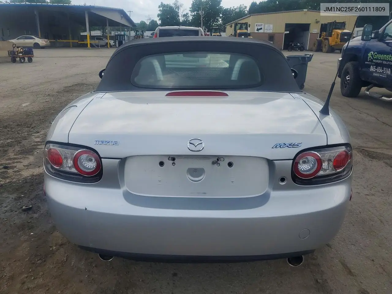 2006 Mazda Mx-5 Miata VIN: JM1NC25F260111809 Lot: 59848276