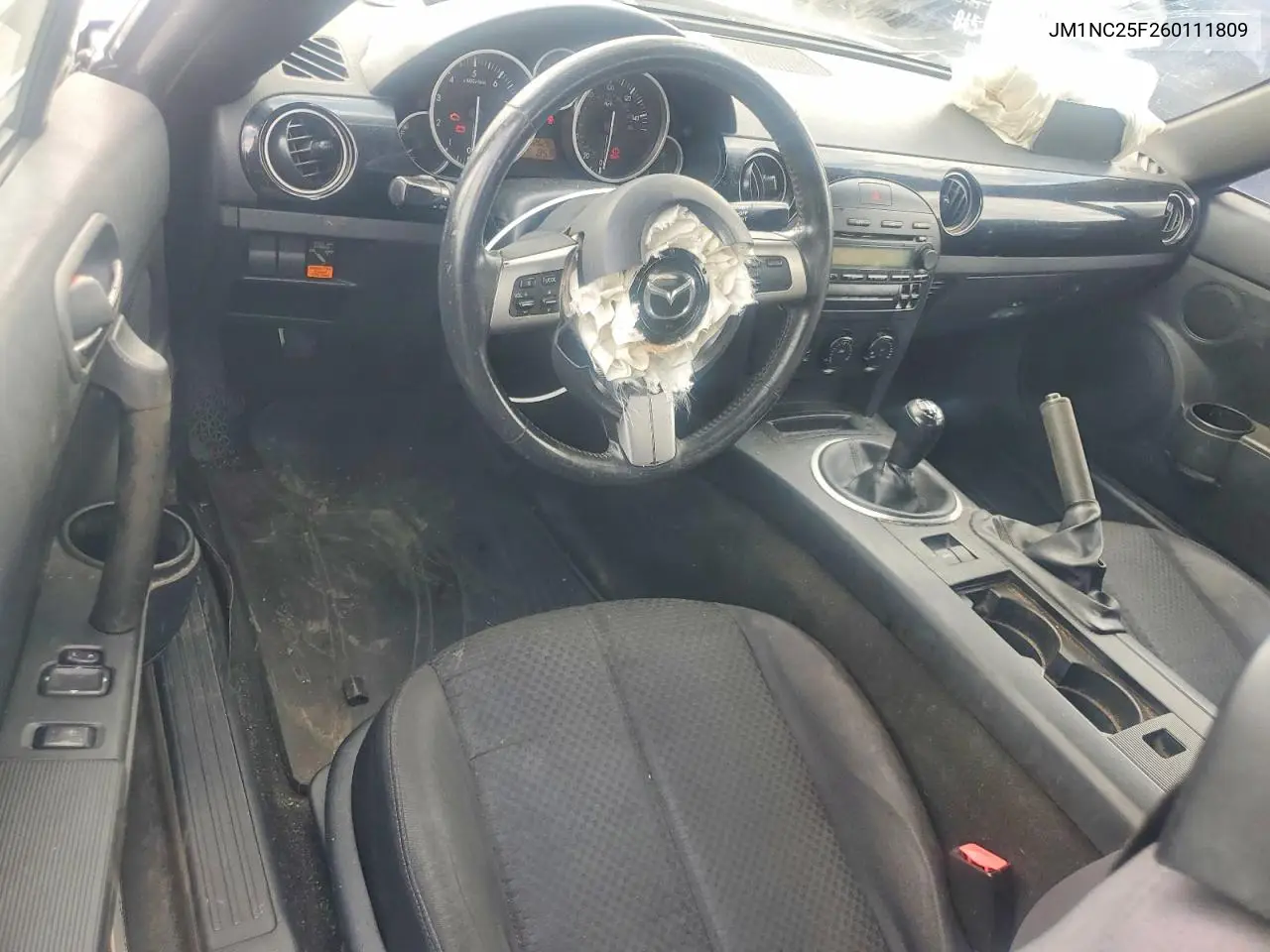 2006 Mazda Mx-5 Miata VIN: JM1NC25F260111809 Lot: 59848276