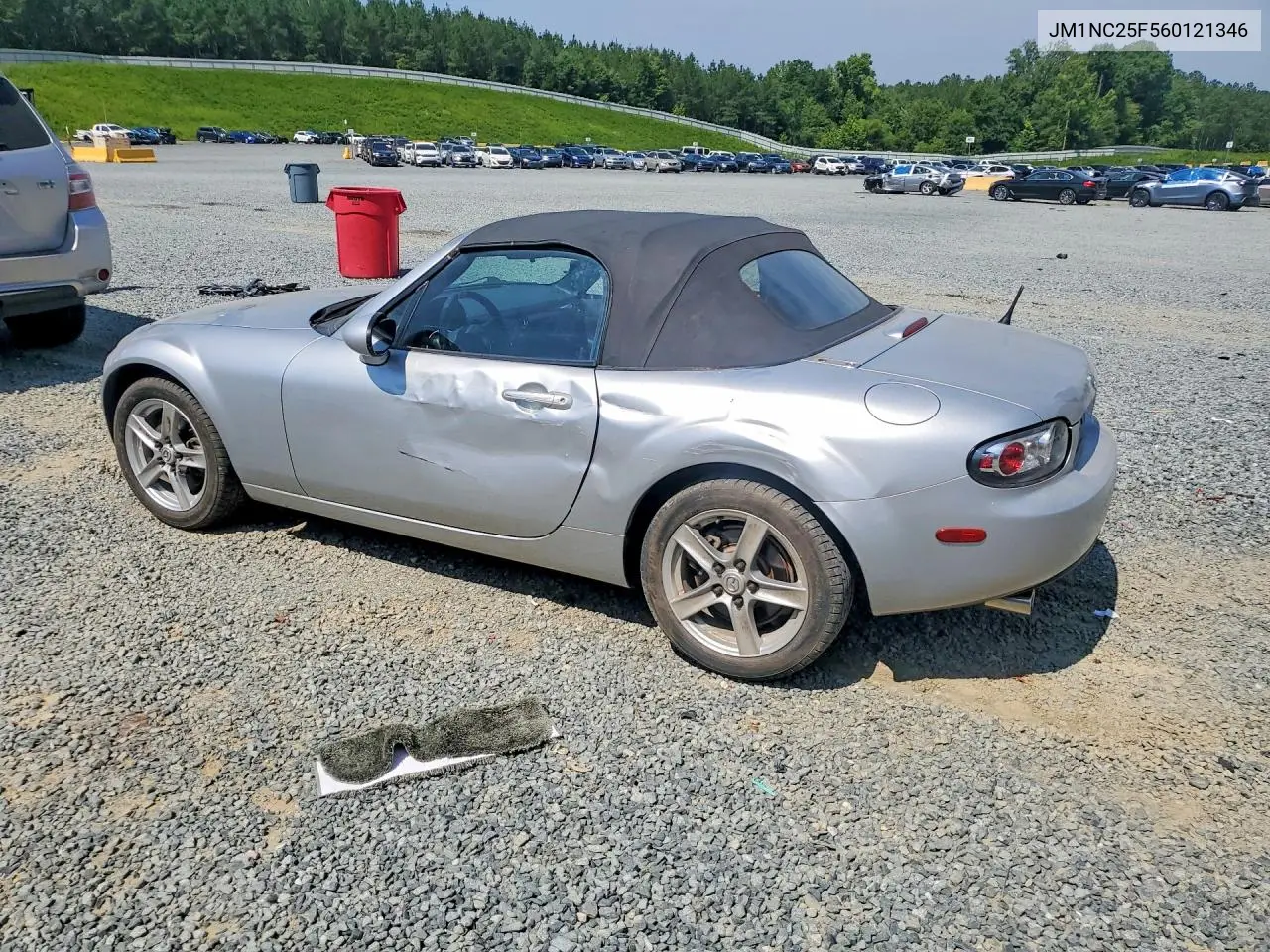 2006 Mazda Mx-5 Miata VIN: JM1NC25F560121346 Lot: 60620226