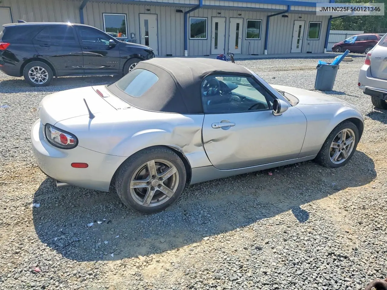 2006 Mazda Mx-5 Miata VIN: JM1NC25F560121346 Lot: 60620226
