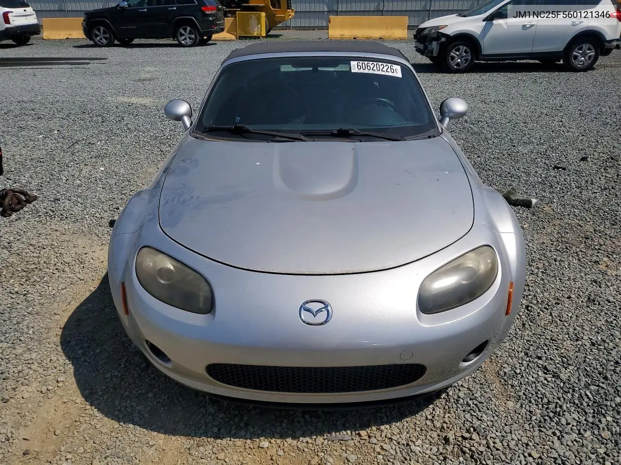 2006 Mazda Mx-5 Miata VIN: JM1NC25F560121346 Lot: 60620226