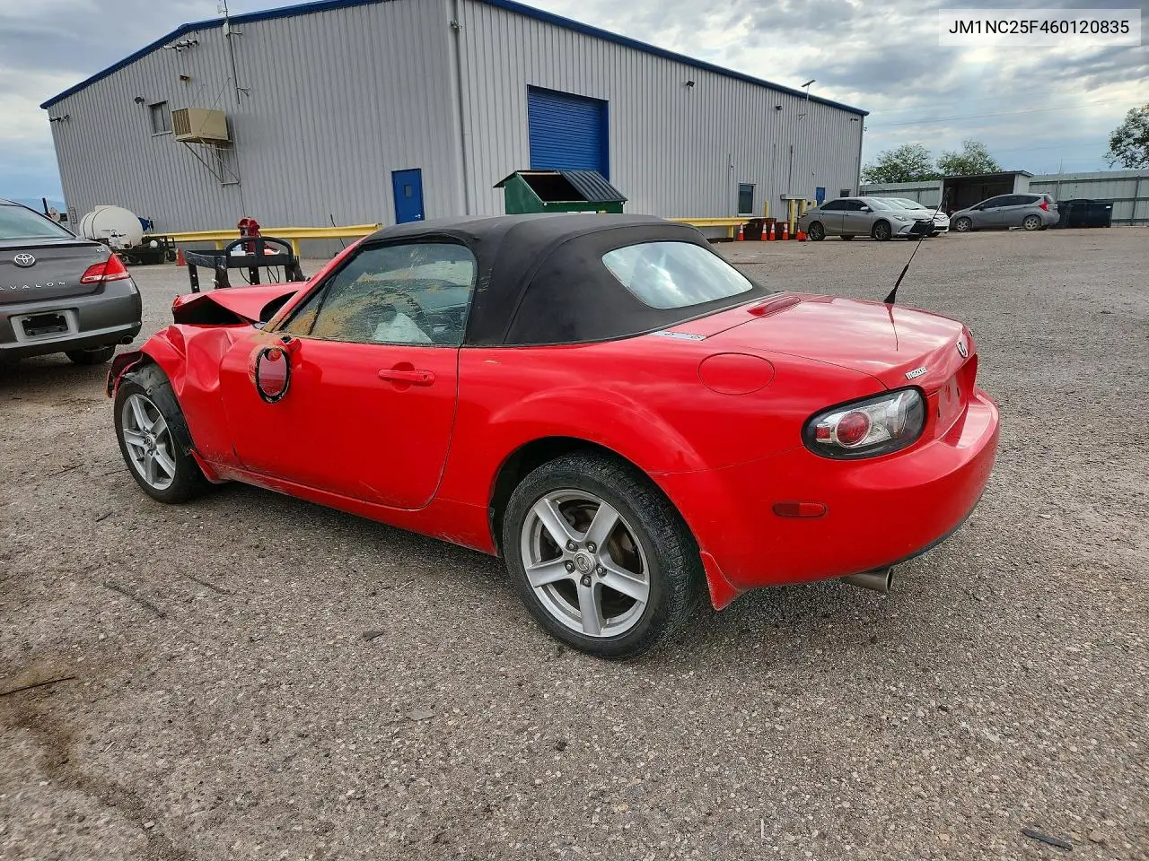 2006 Mazda Mx-5 Miata VIN: JM1NC25F460120835 Lot: 61355266