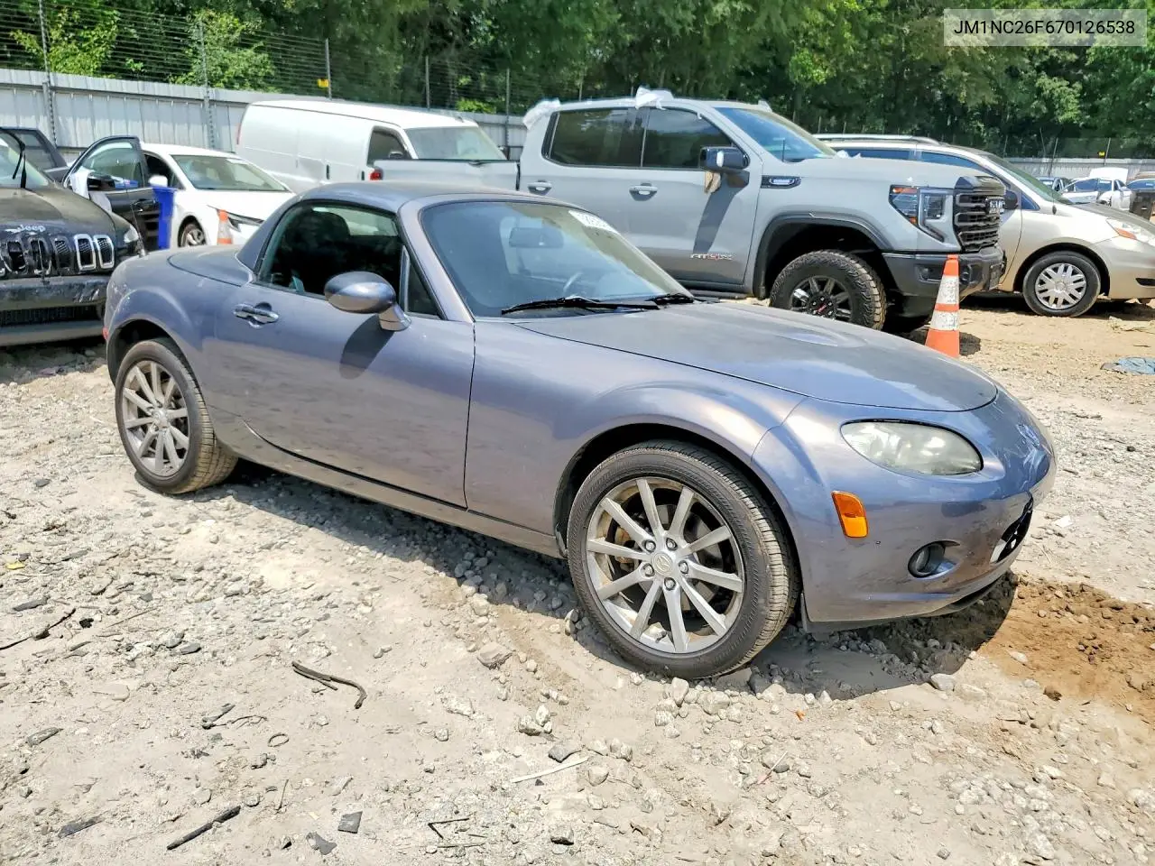 2007 Mazda Mx-5 Miata VIN: JM1NC26F670126538 Lot: 58938406