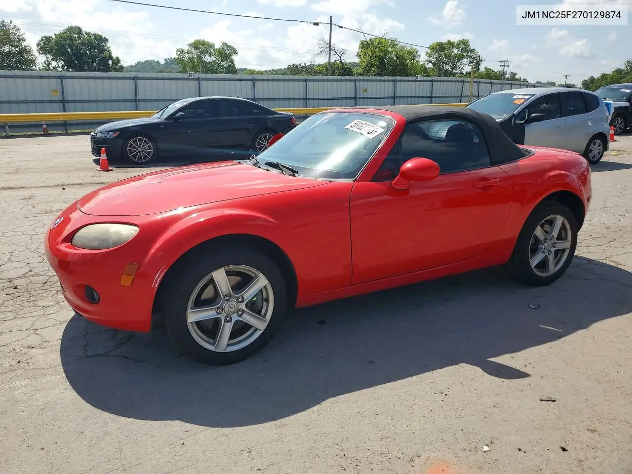 2007 Mazda Mx-5 Miata VIN: JM1NC25F270129874 Lot: 59182776