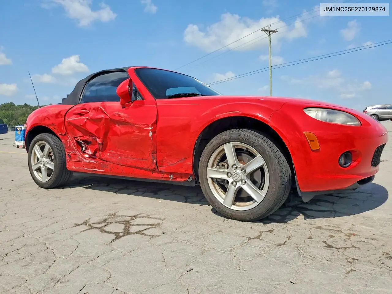 2007 Mazda Mx-5 Miata VIN: JM1NC25F270129874 Lot: 59182776