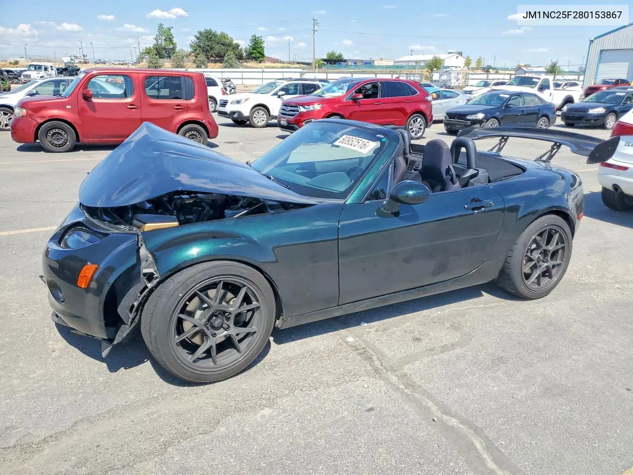 2008 Mazda Mx-5 Miata VIN: JM1NC25F280153867 Lot: 60952516
