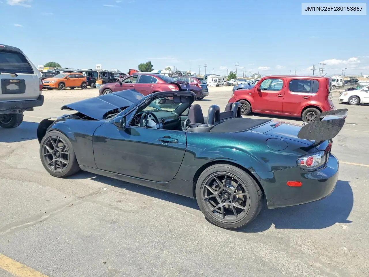 2008 Mazda Mx-5 Miata VIN: JM1NC25F280153867 Lot: 60952516