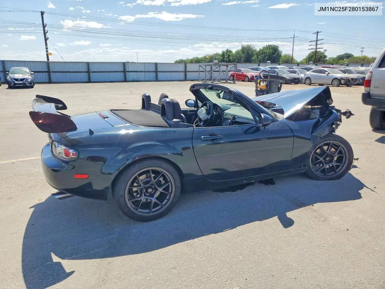 2008 Mazda Mx-5 Miata VIN: JM1NC25F280153867 Lot: 60952516