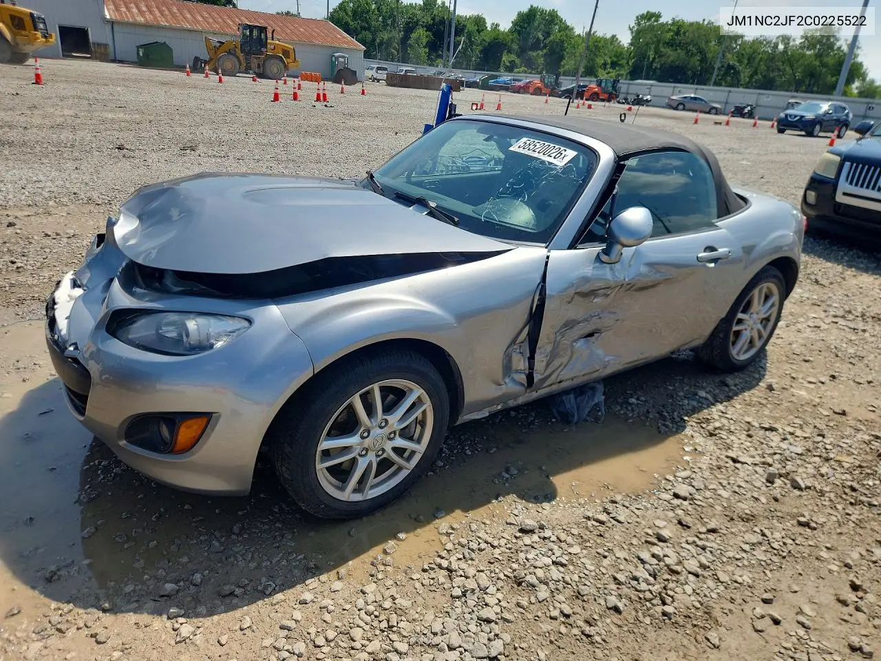 2012 Mazda Mx-5 Miata VIN: JM1NC2JF2C0225522 Lot: 58520026