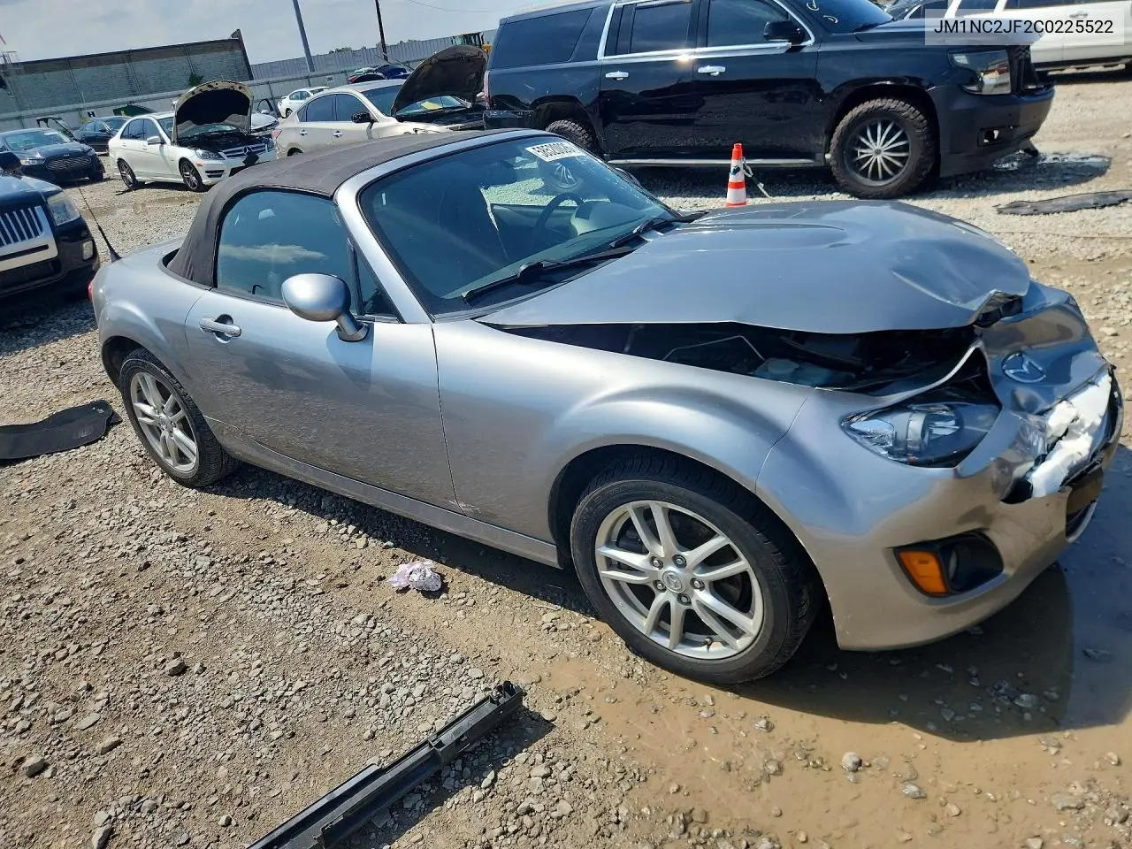 2012 Mazda Mx-5 Miata VIN: JM1NC2JF2C0225522 Lot: 58520026