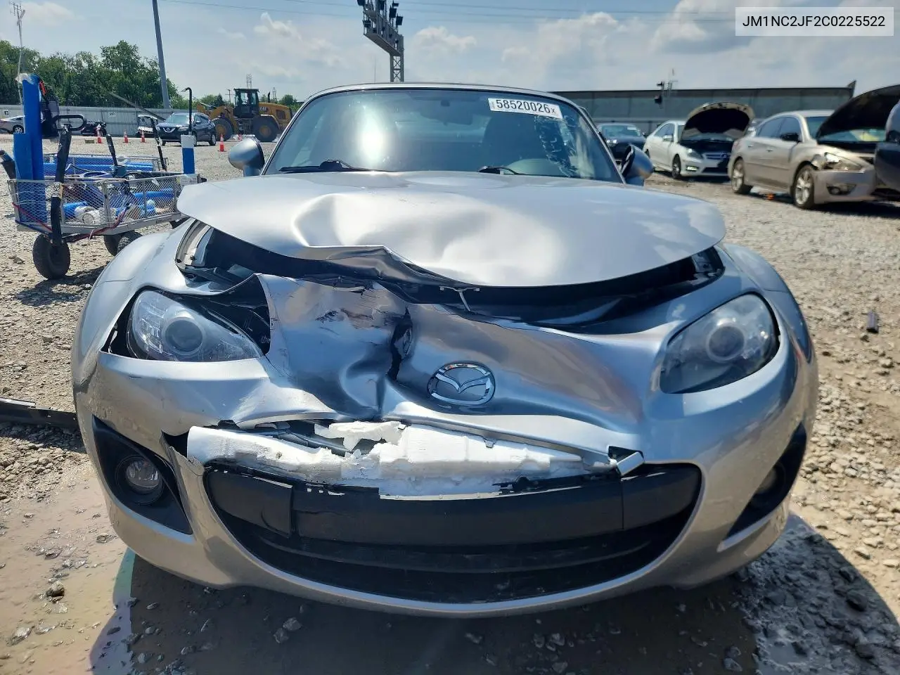 2012 Mazda Mx-5 Miata VIN: JM1NC2JF2C0225522 Lot: 58520026