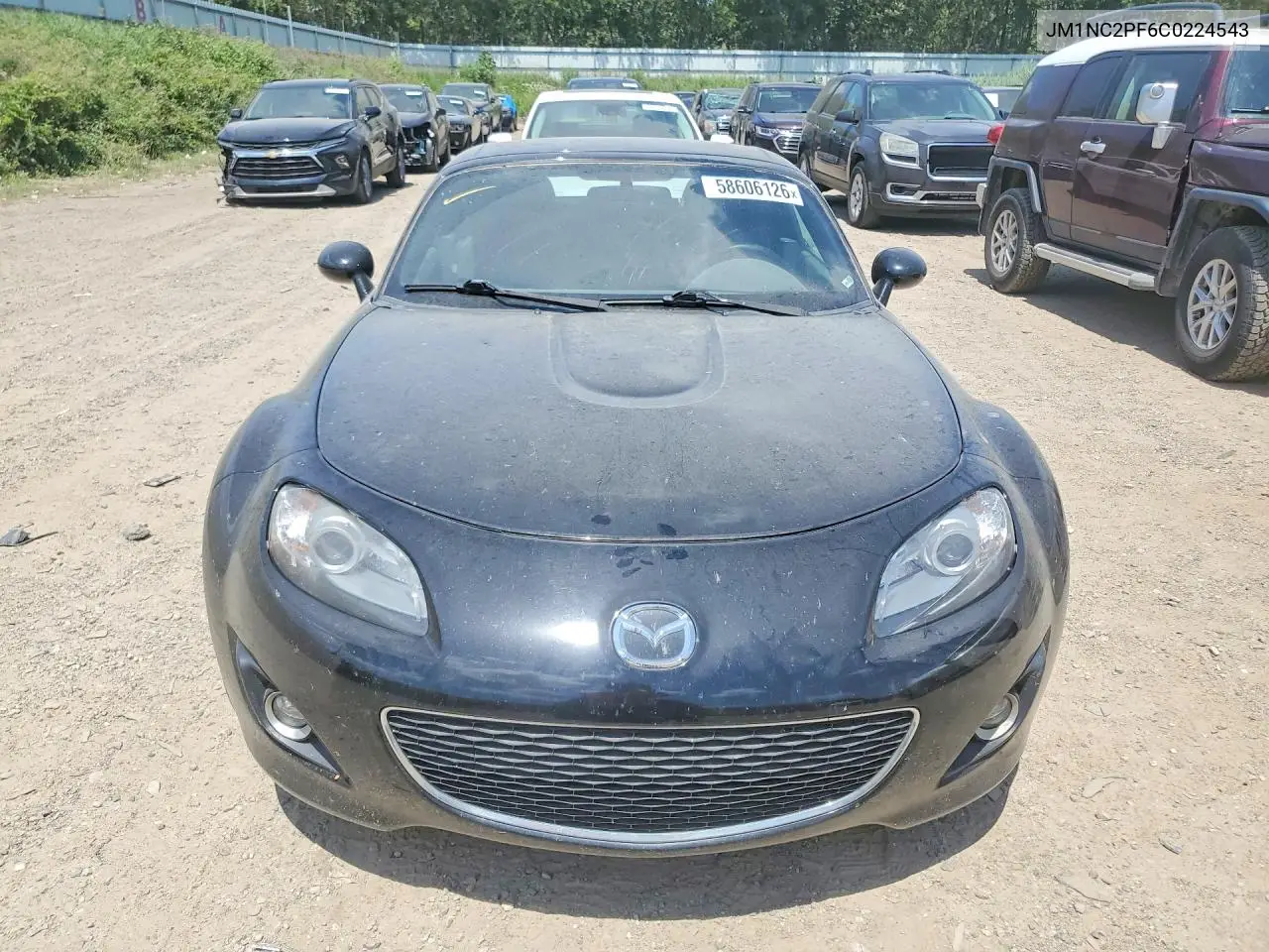 2012 Mazda Mx-5 Miata VIN: JM1NC2PF6C0224543 Lot: 58606126