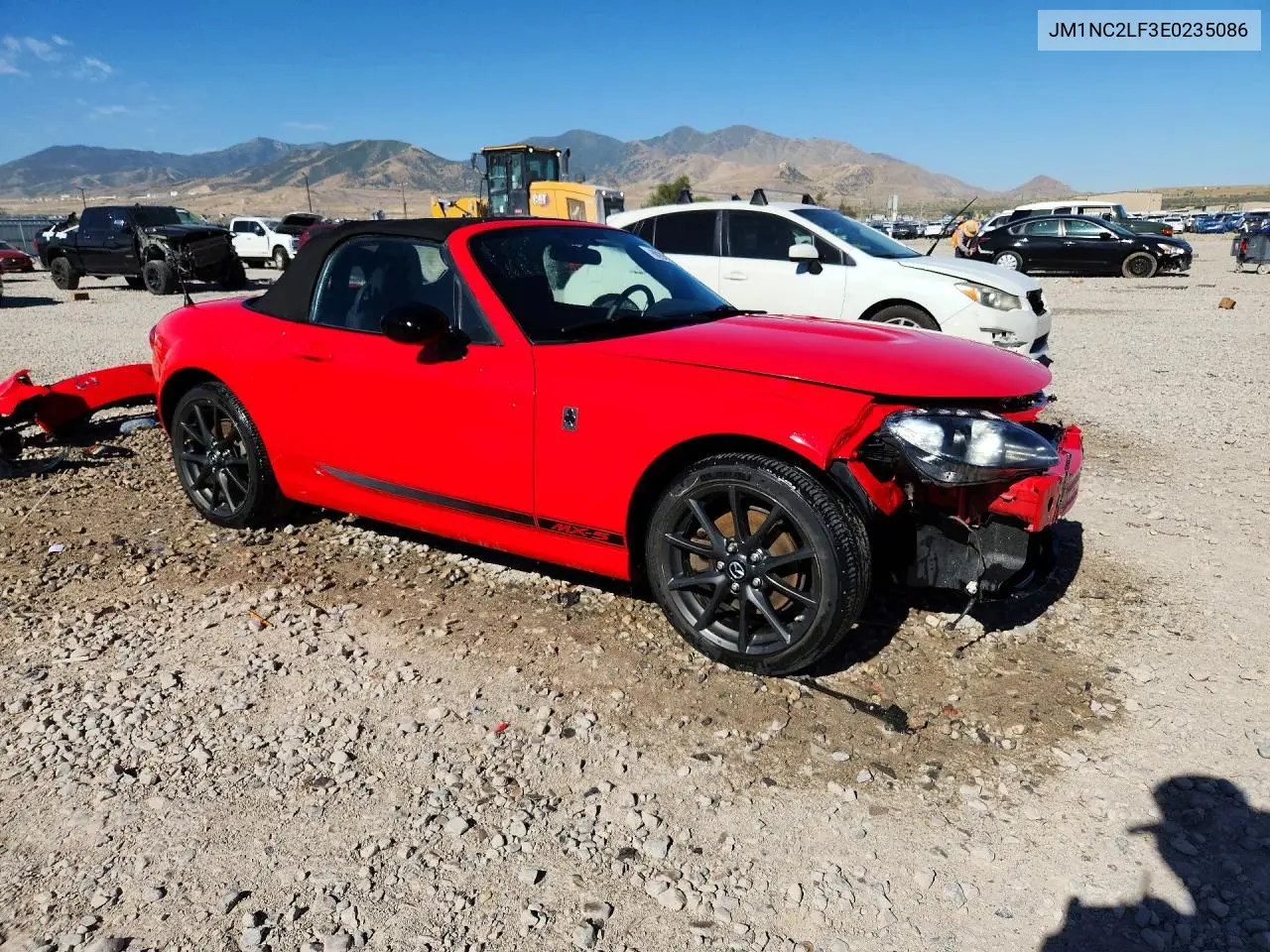 2014 Mazda Mx-5 Miata Club VIN: JM1NC2LF3E0235086 Lot: 60261366