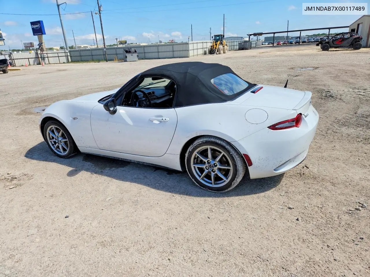 2016 Mazda Mx-5 Miata Sport VIN: JM1NDAB7XG0117489 Lot: 57683256