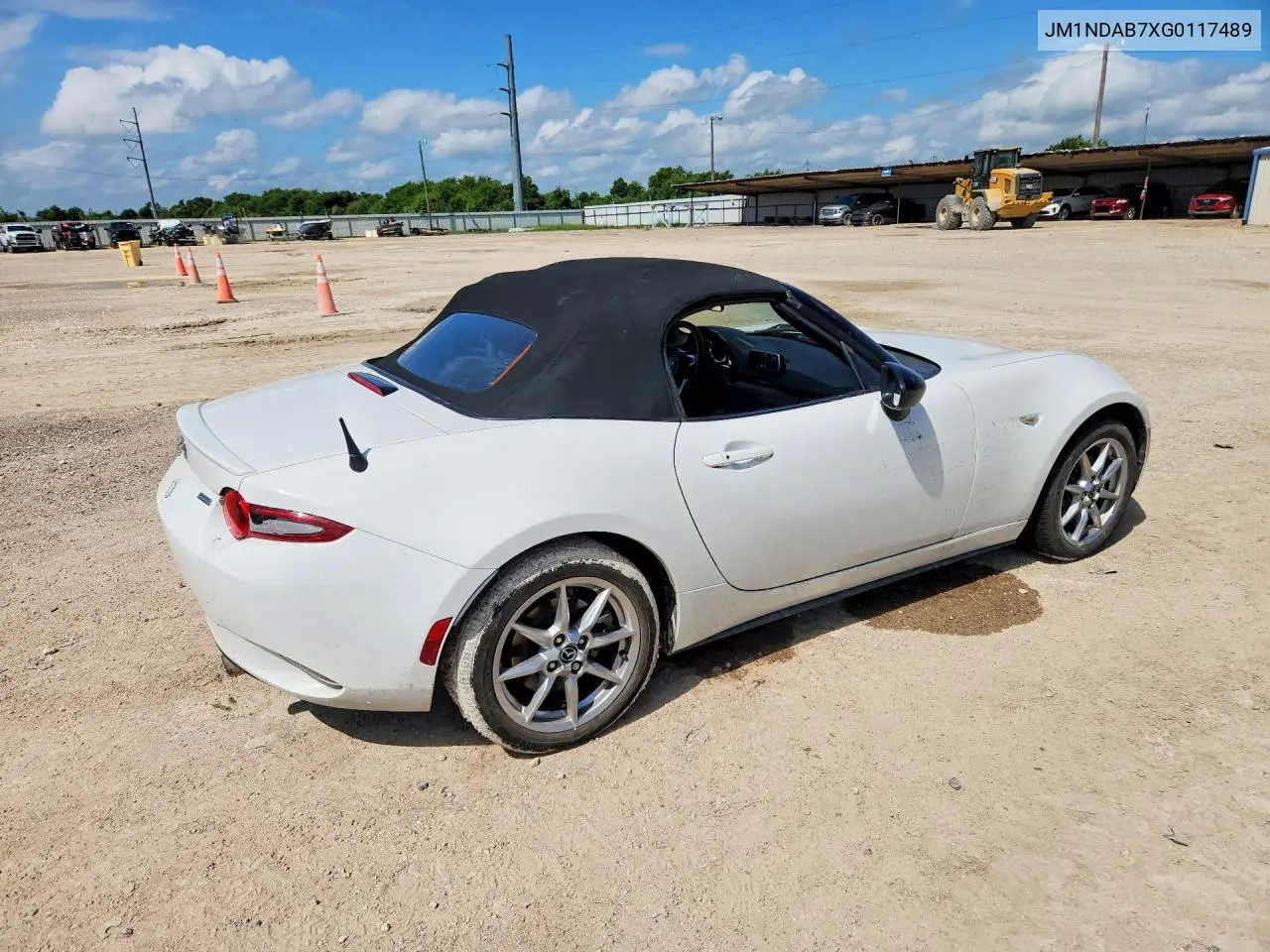 2016 Mazda Mx-5 Miata Sport VIN: JM1NDAB7XG0117489 Lot: 57683256
