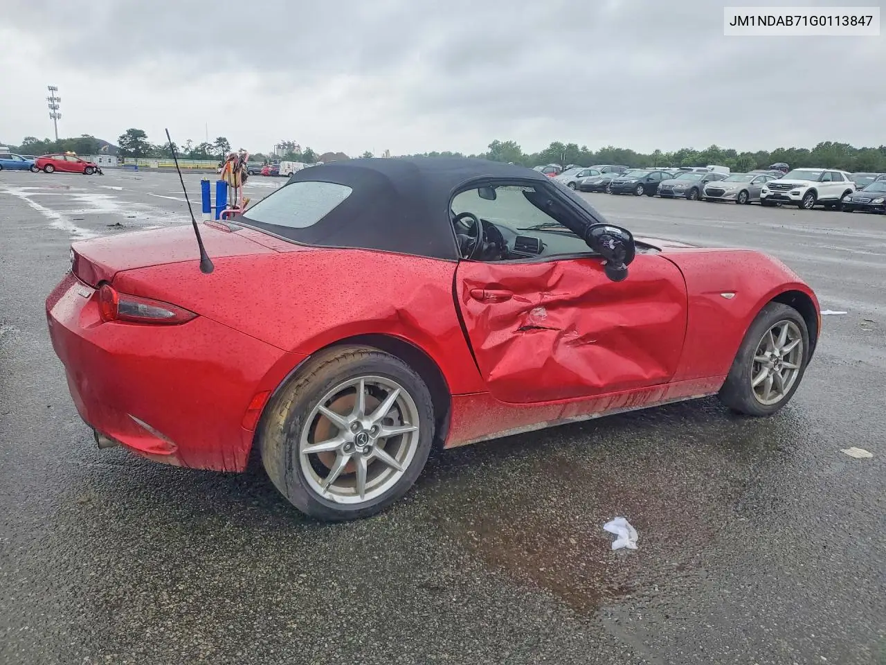 2016 Mazda Mx-5 Miata Sport VIN: JM1NDAB71G0113847 Lot: 58566796