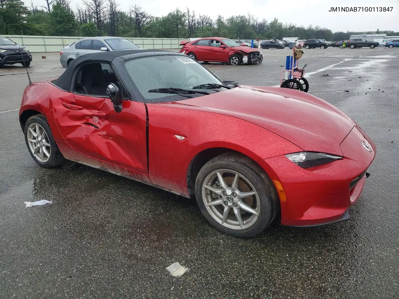 2016 Mazda Mx-5 Miata Sport VIN: JM1NDAB71G0113847 Lot: 58566796