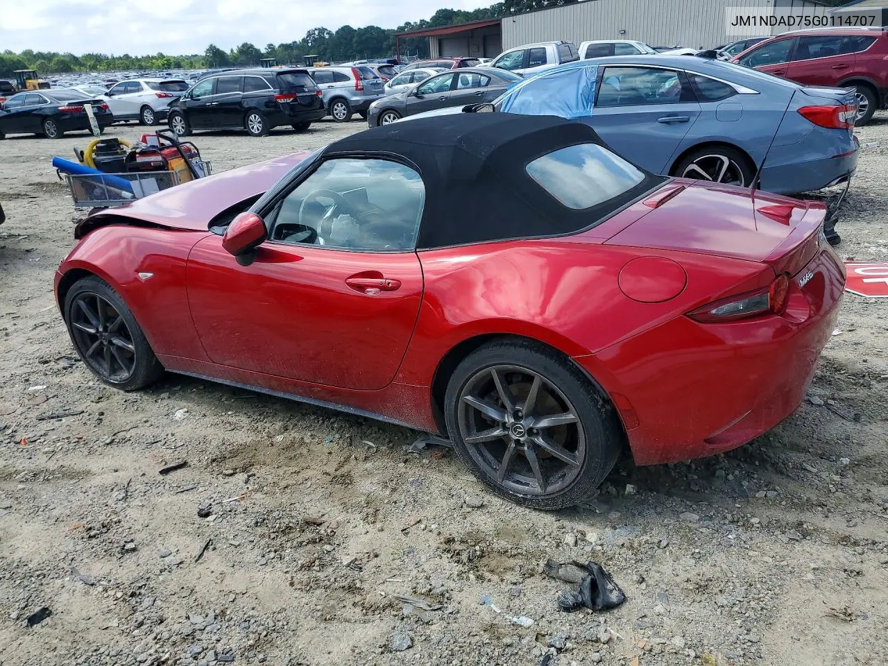 2016 Mazda Mx-5 Miata Grand Touring VIN: JM1NDAD75G0114707 Lot: 58631106