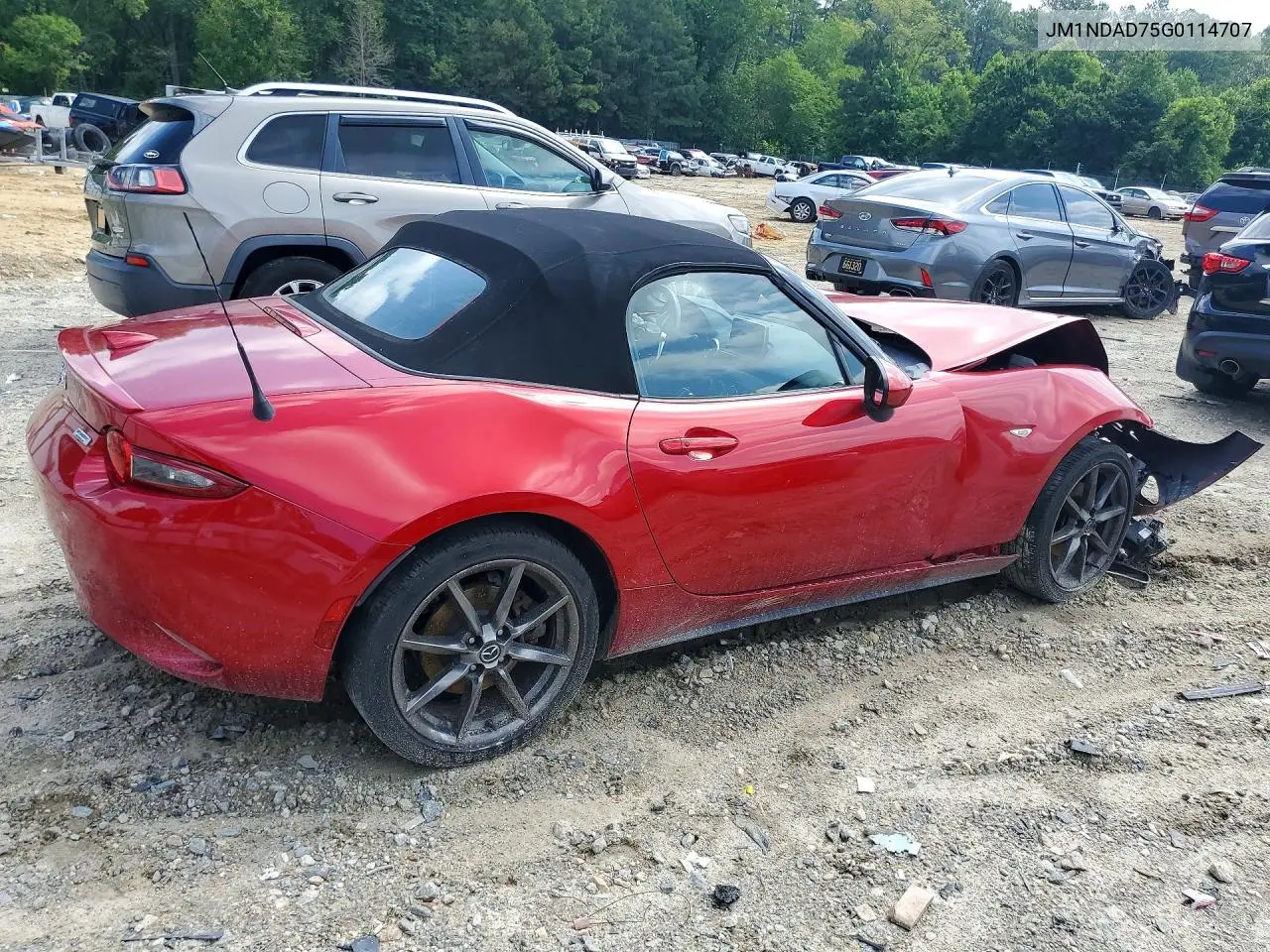 2016 Mazda Mx-5 Miata Grand Touring VIN: JM1NDAD75G0114707 Lot: 58631106