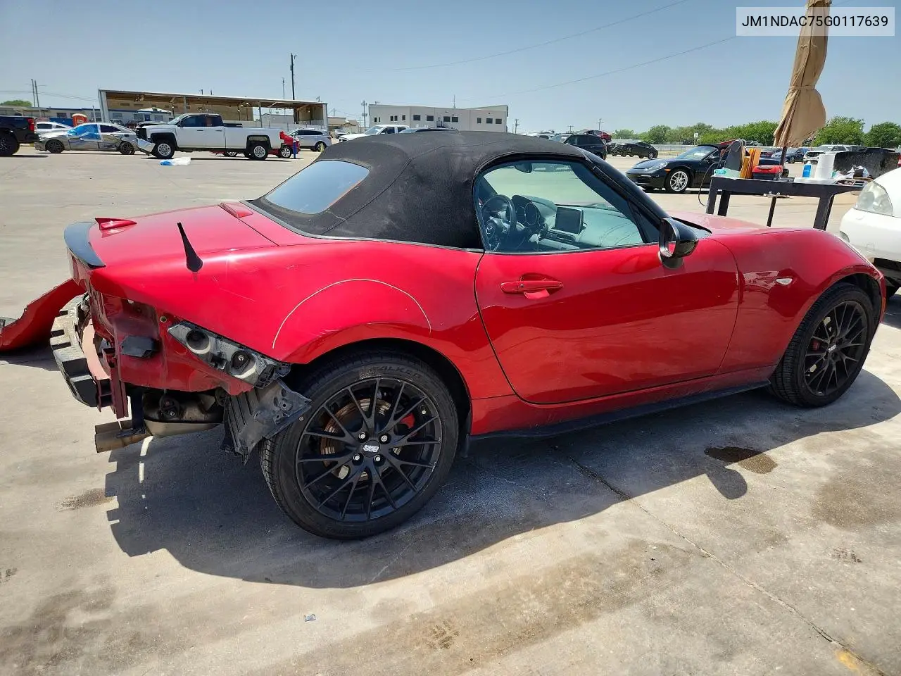 2016 Mazda Mx-5 Miata Club VIN: JM1NDAC75G0117639 Lot: 59114146
