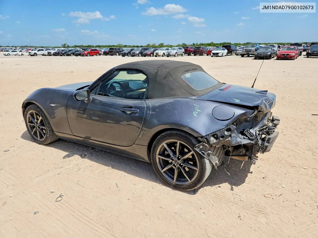 2016 Mazda Mx-5 Miata Grand Touring VIN: JM1NDAD79G0102673 Lot: 59542876