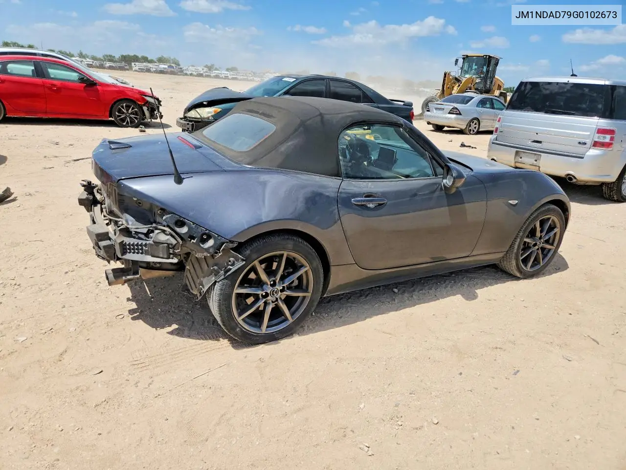2016 Mazda Mx-5 Miata Grand Touring VIN: JM1NDAD79G0102673 Lot: 59542876