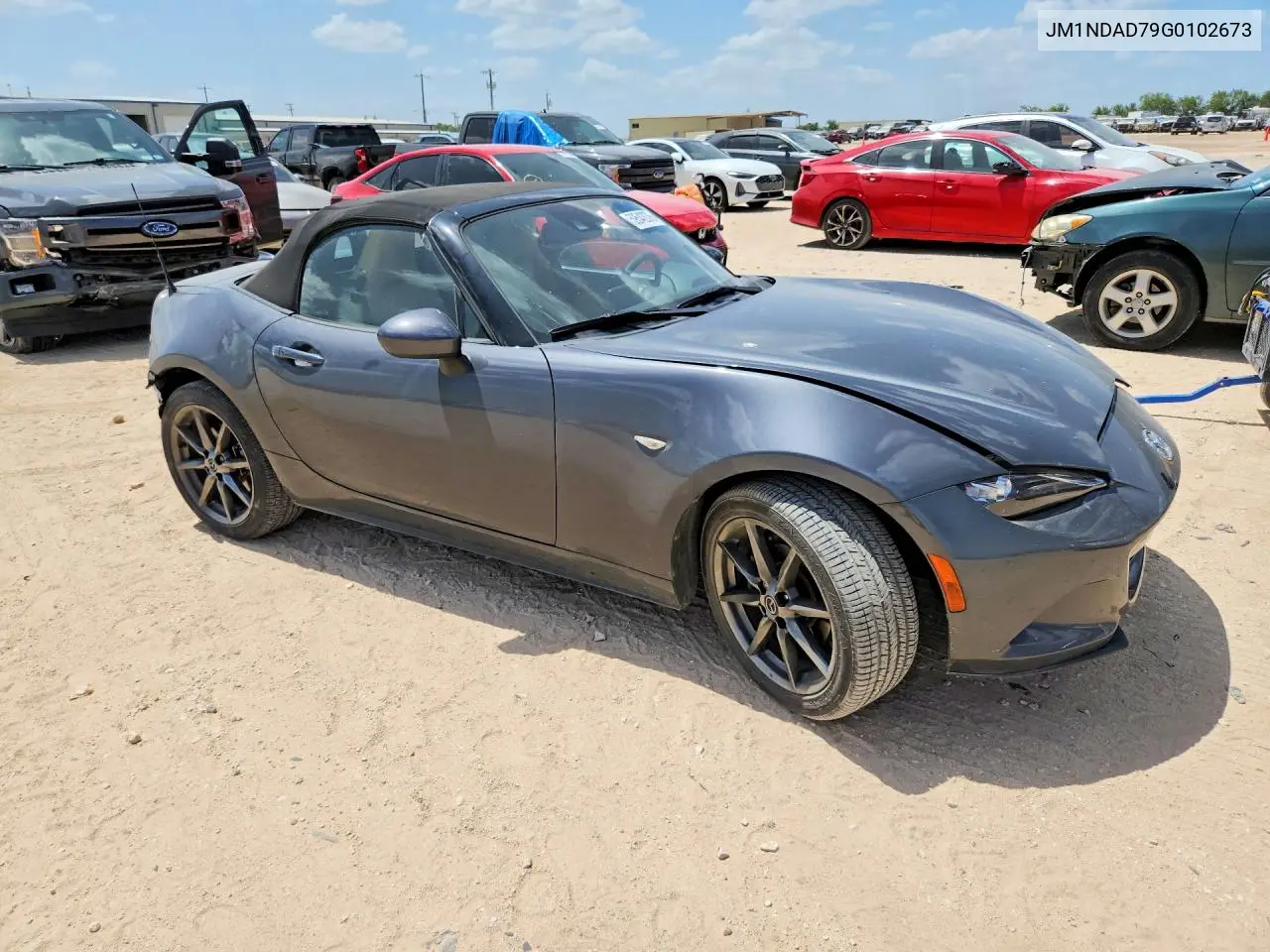 2016 Mazda Mx-5 Miata Grand Touring VIN: JM1NDAD79G0102673 Lot: 59542876