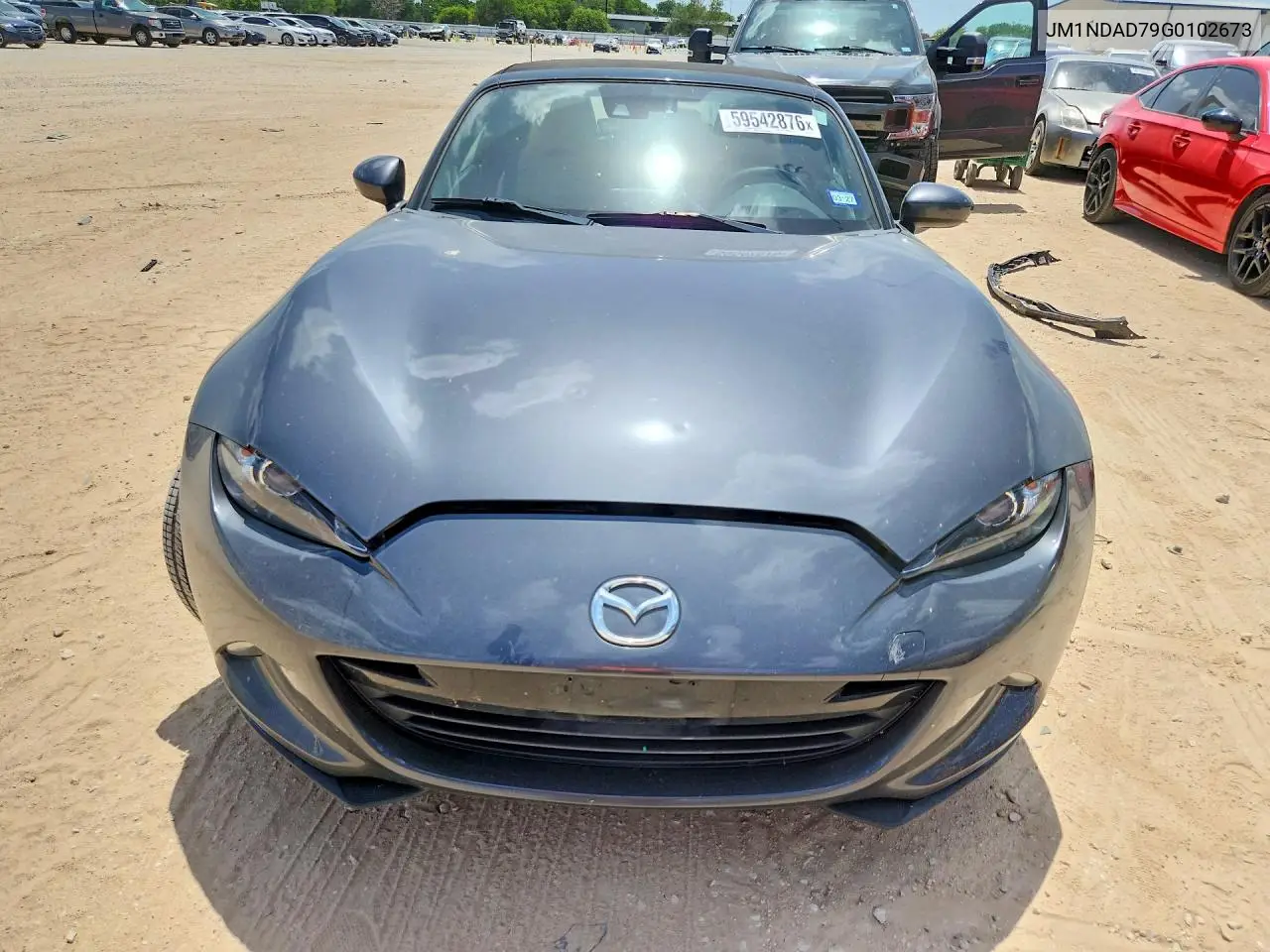 2016 Mazda Mx-5 Miata Grand Touring VIN: JM1NDAD79G0102673 Lot: 59542876