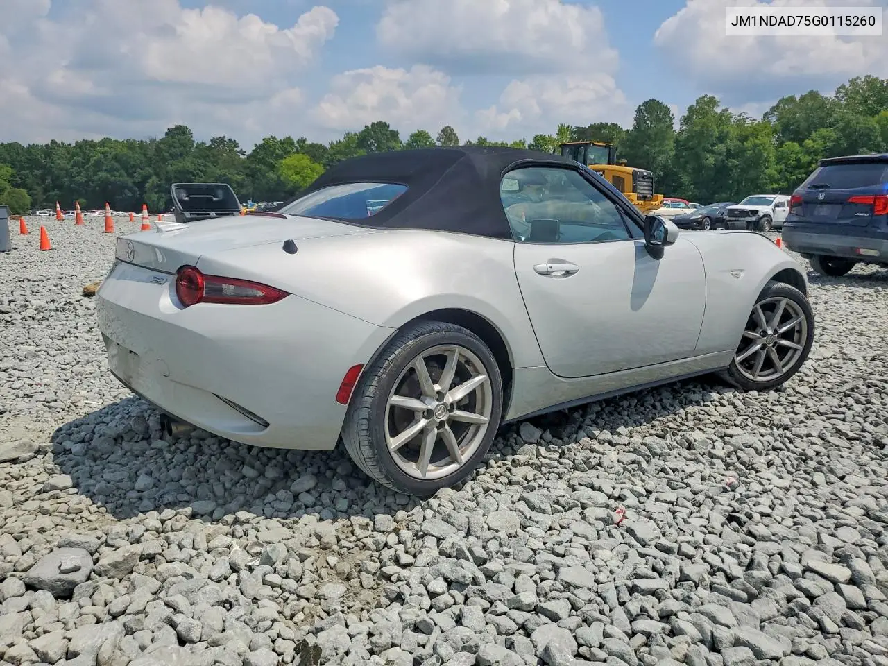 2016 Mazda Mx-5 Miata Grand Touring VIN: JM1NDAD75G0115260 Lot: 59578296