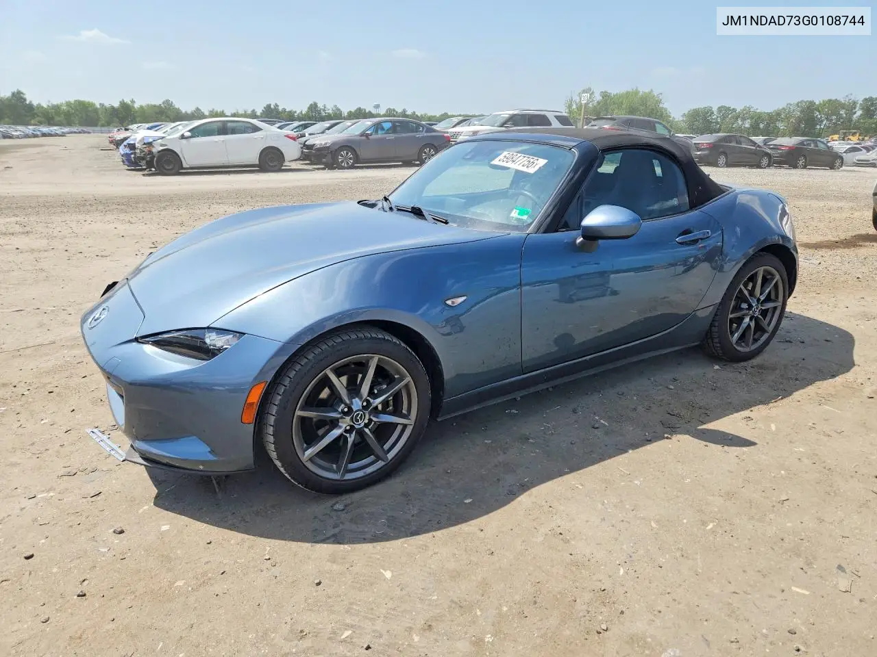 2016 Mazda Mx-5 Miata Grand Touring VIN: JM1NDAD73G0108744 Lot: 59847756