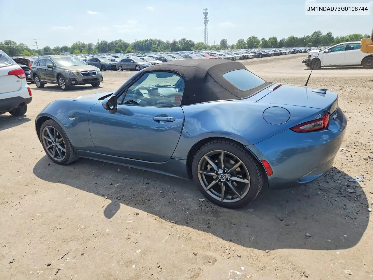 2016 Mazda Mx-5 Miata Grand Touring VIN: JM1NDAD73G0108744 Lot: 59847756