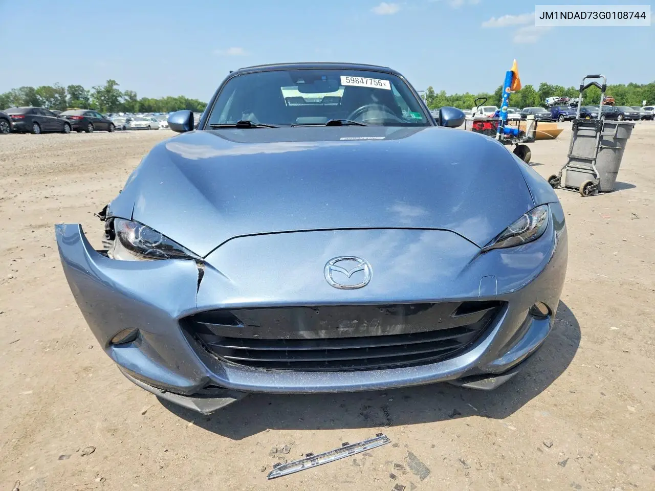 2016 Mazda Mx-5 Miata Grand Touring VIN: JM1NDAD73G0108744 Lot: 59847756