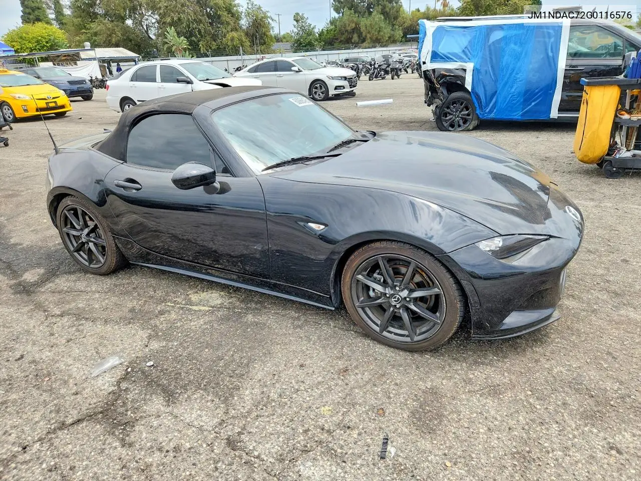2016 Mazda Mx-5 Miata Club VIN: JM1NDAC72G0116576 Lot: 60068426