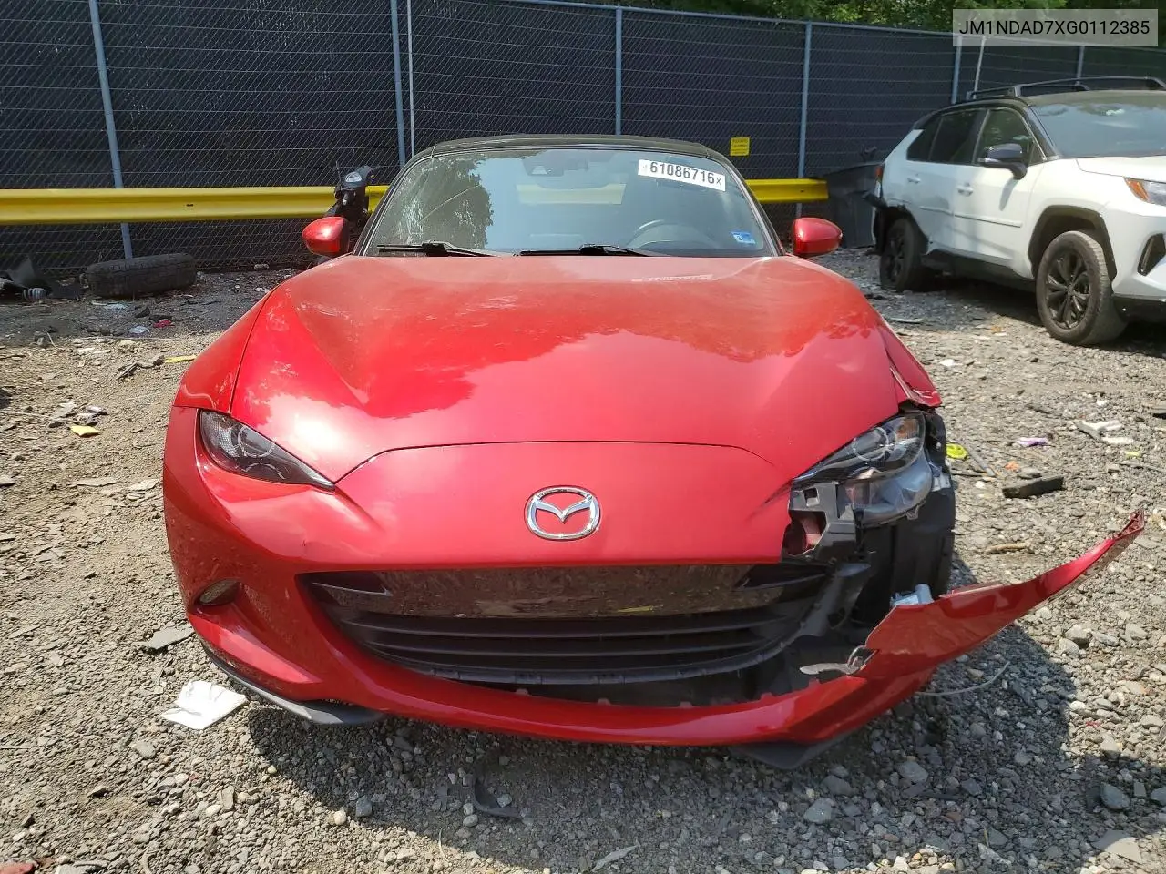 2016 Mazda Mx-5 Miata Grand Touring VIN: JM1NDAD7XG0112385 Lot: 61086716