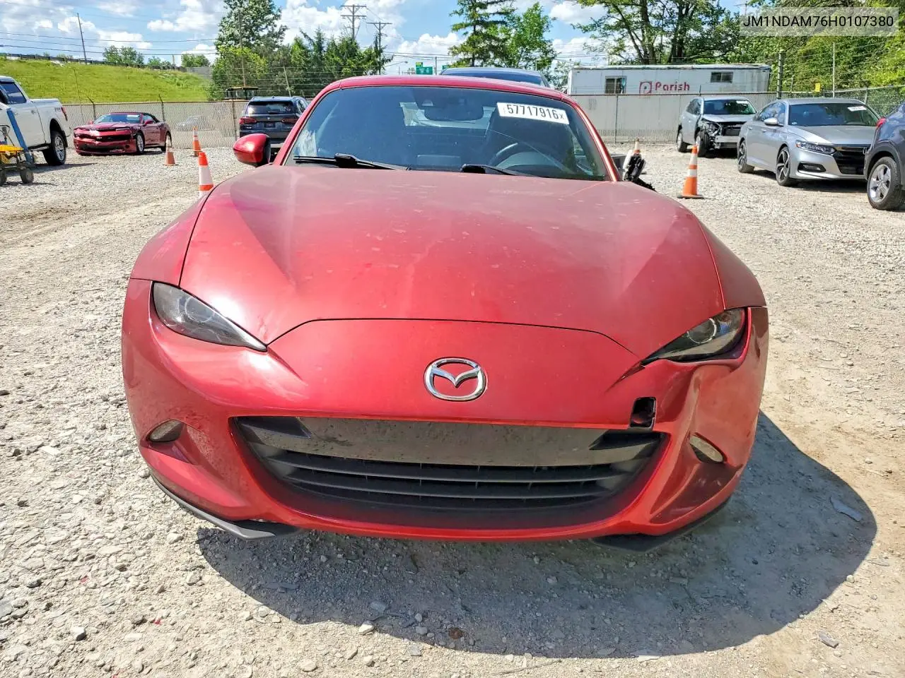 2017 Mazda Mx-5 Miata Grand Touring VIN: JM1NDAM76H0107380 Lot: 57717916
