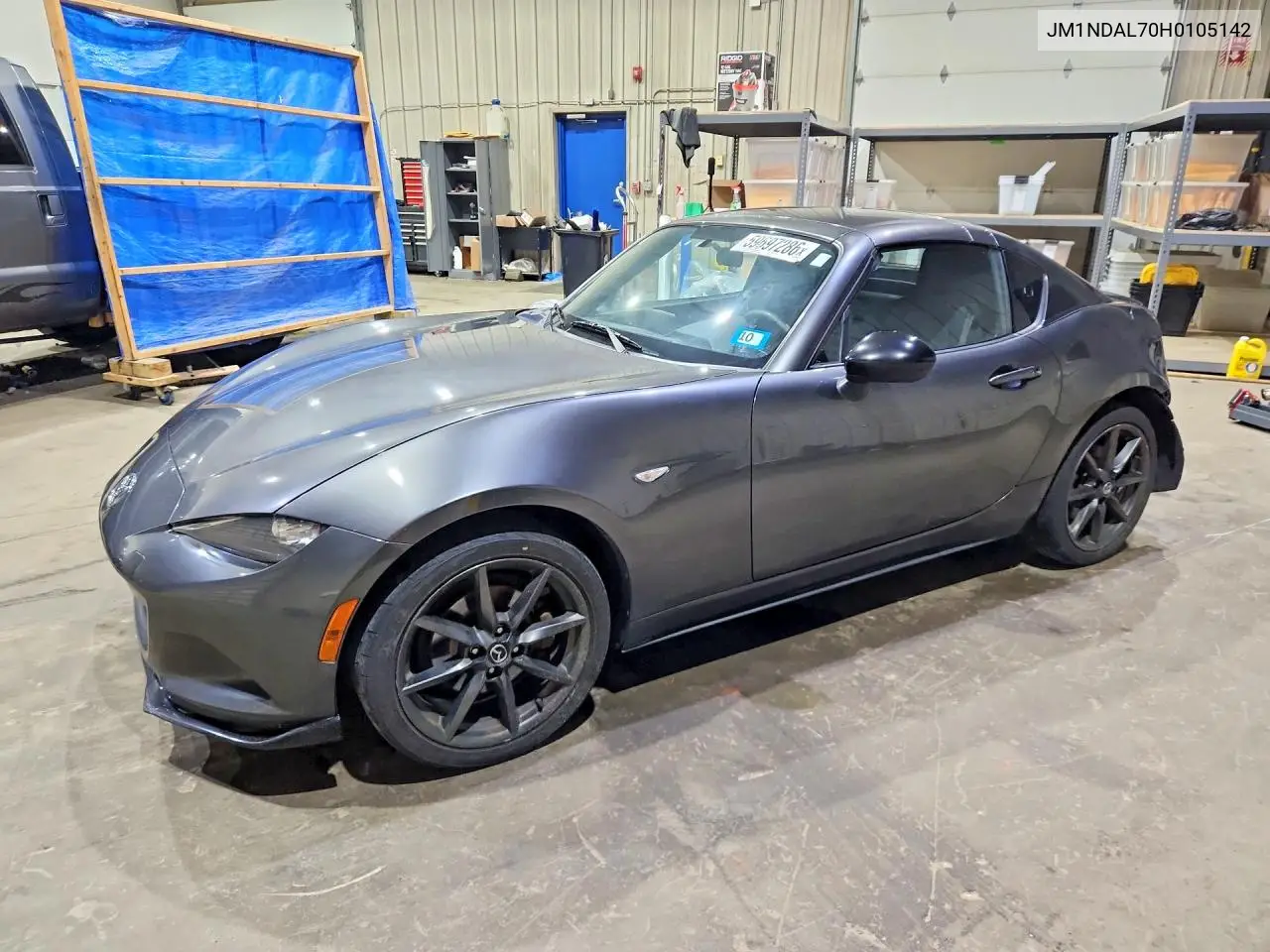 2017 Mazda Mx-5 Miata Club VIN: JM1NDAL70H0105142 Lot: 59697286