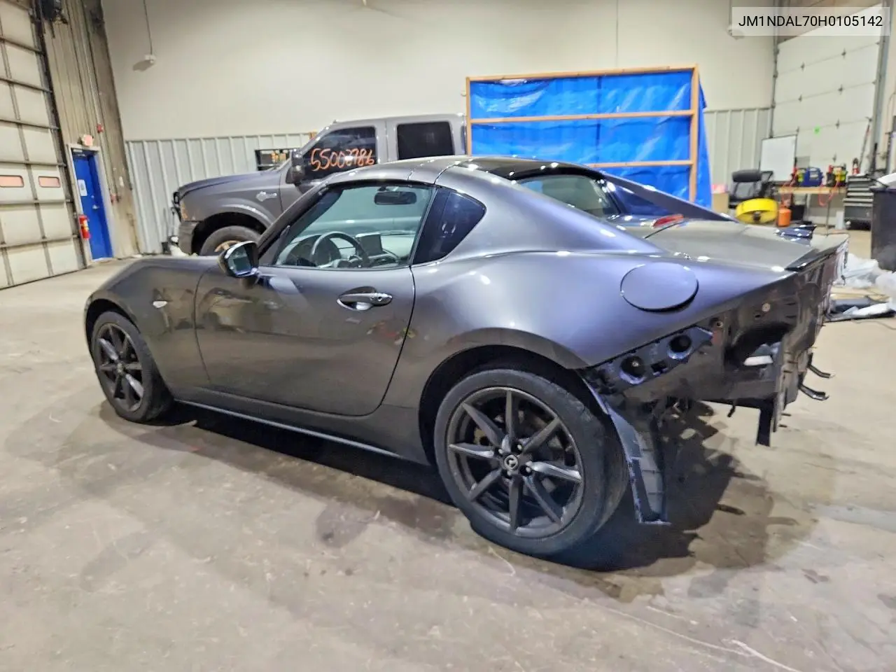 2017 Mazda Mx-5 Miata Club VIN: JM1NDAL70H0105142 Lot: 59697286