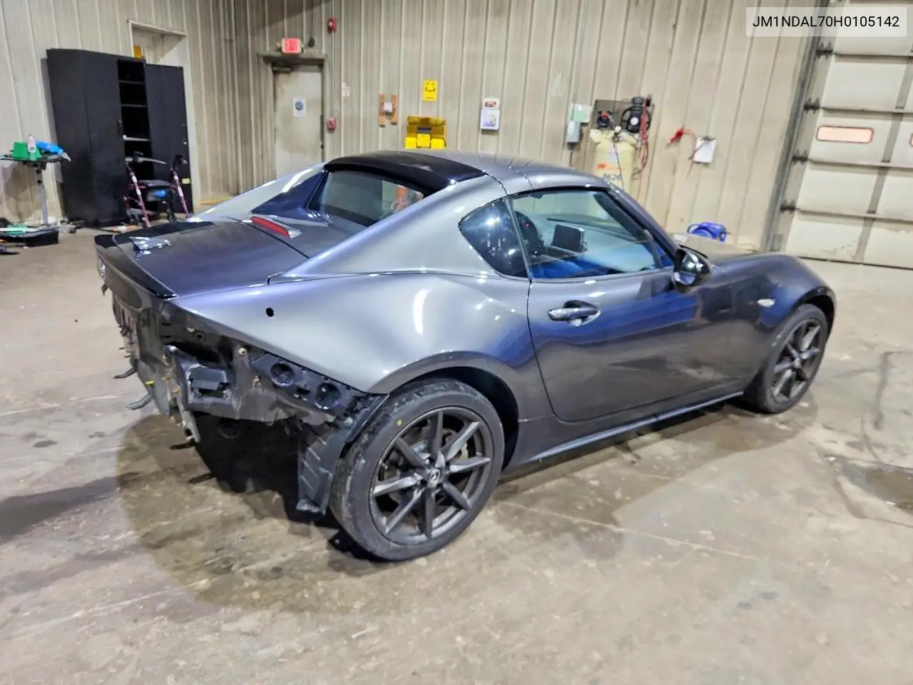 2017 Mazda Mx-5 Miata Club VIN: JM1NDAL70H0105142 Lot: 59697286