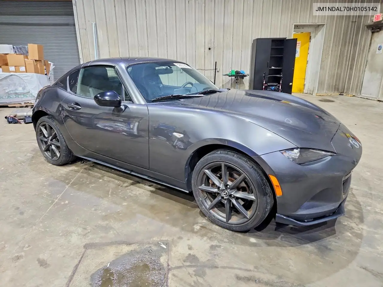 2017 Mazda Mx-5 Miata Club VIN: JM1NDAL70H0105142 Lot: 59697286